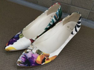お花の靴